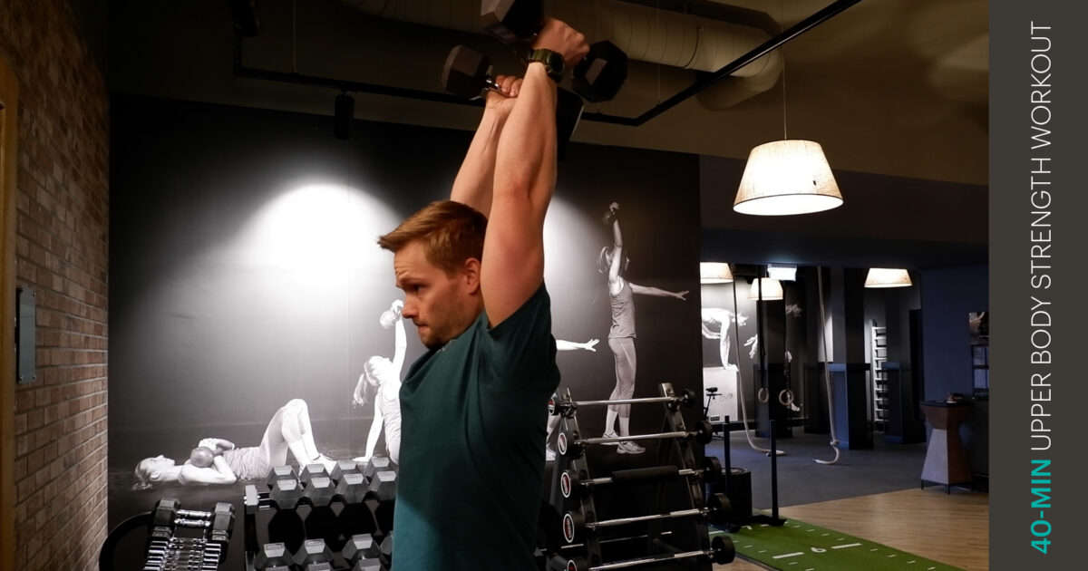 upper body strength workout
