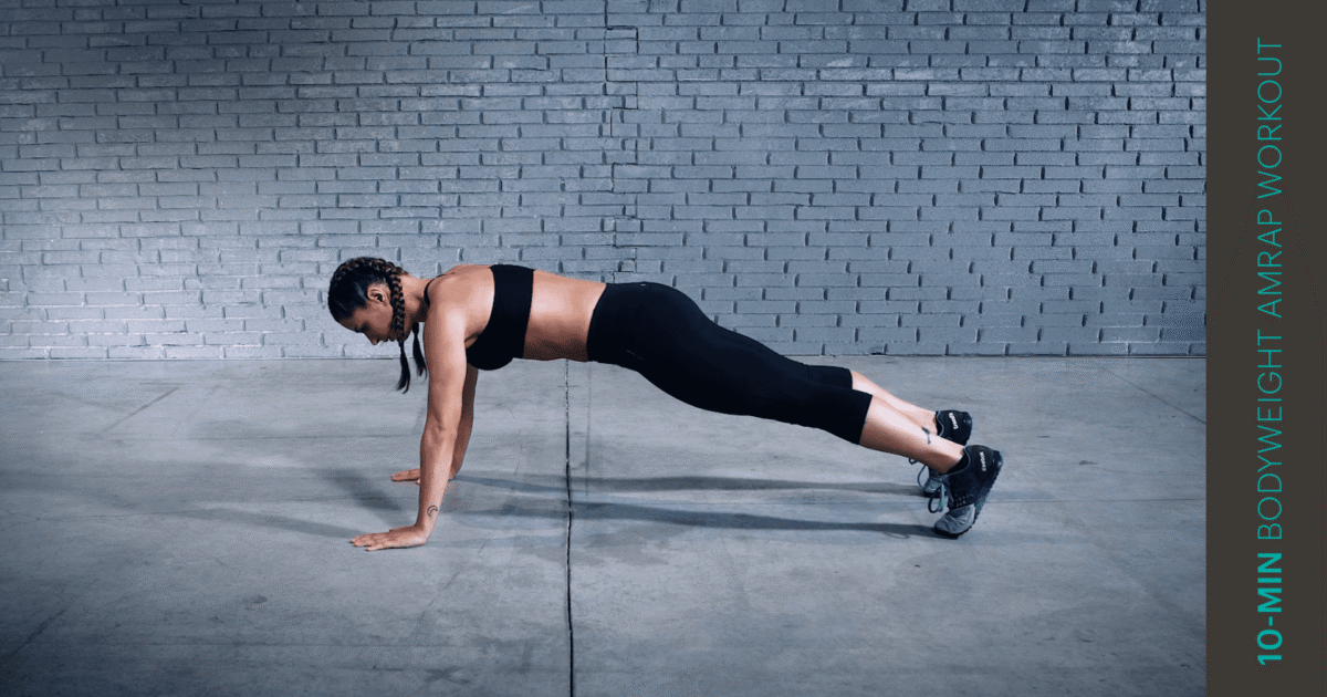 bodyweight AMRAP workout
