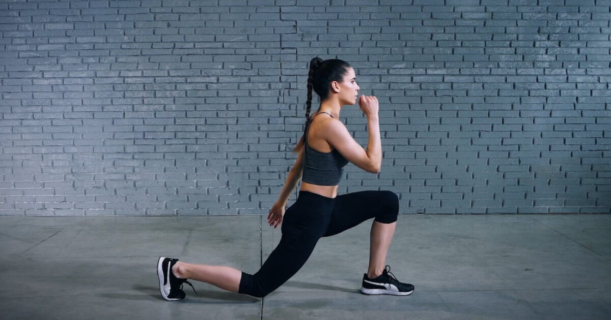 Tutorial: Jumping lunge
