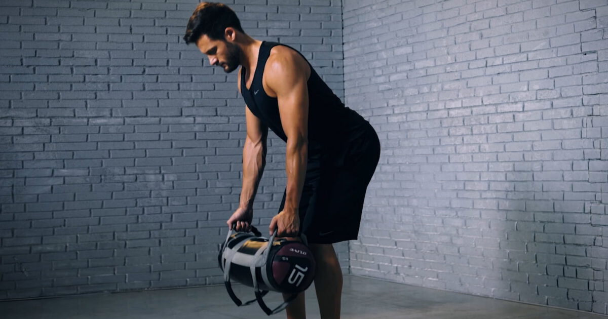 Tutorial: Core Bag Deadlift to Row