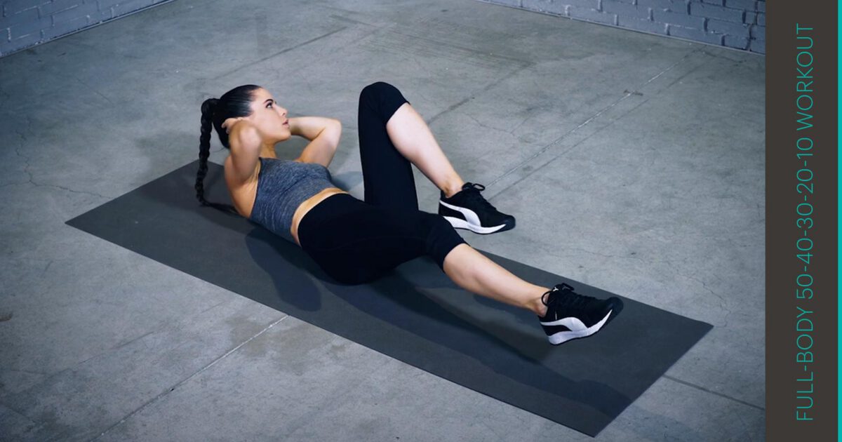 50-40-30-20-10 workout