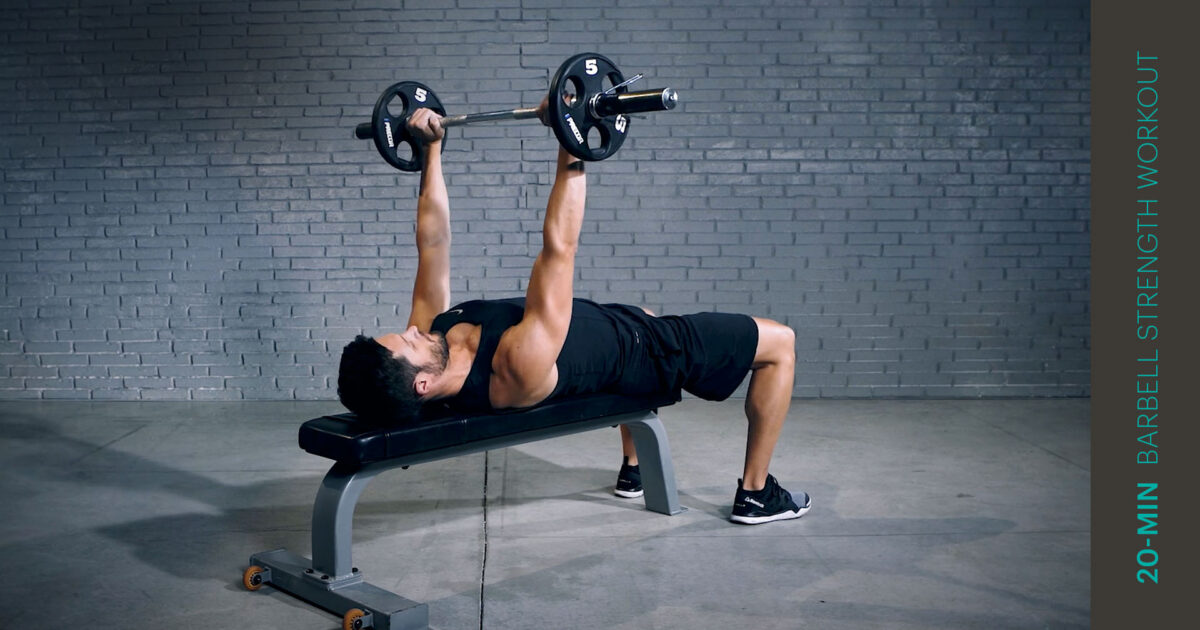 barbell strength workout