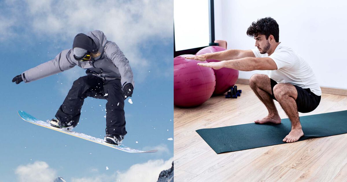 Functional Training fürs Snowboarden und Ski fahren