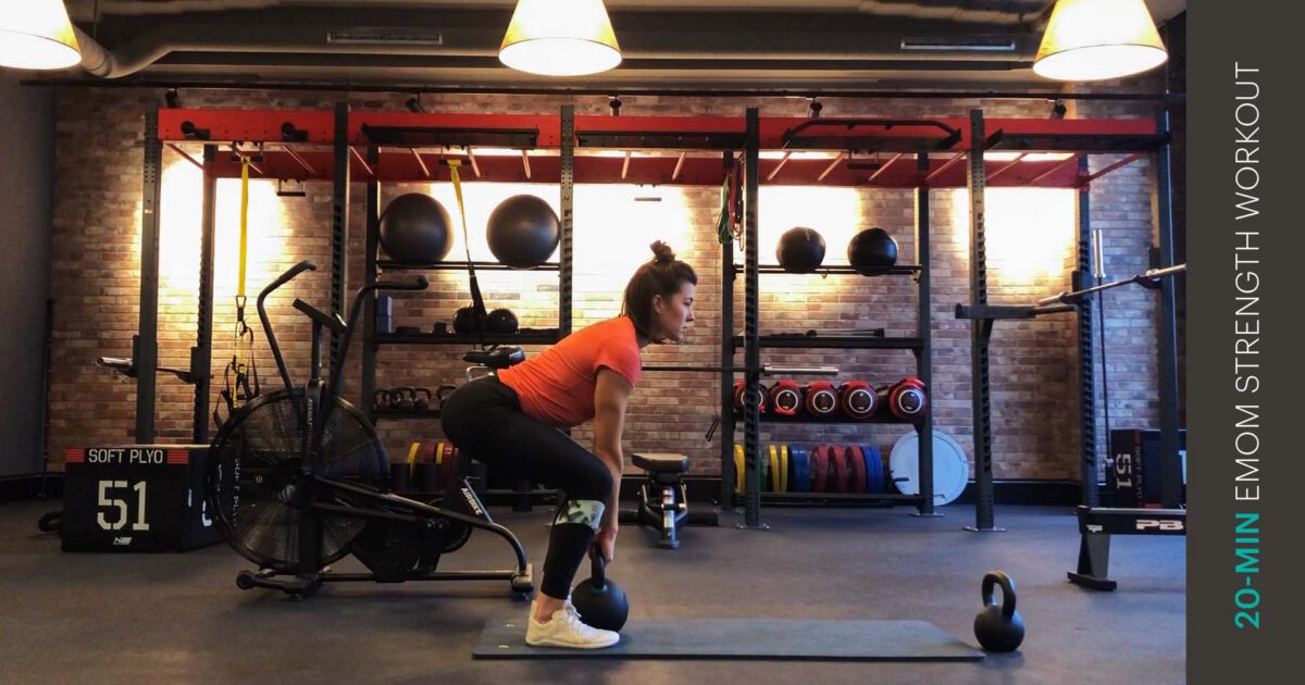 EMOM strength workout