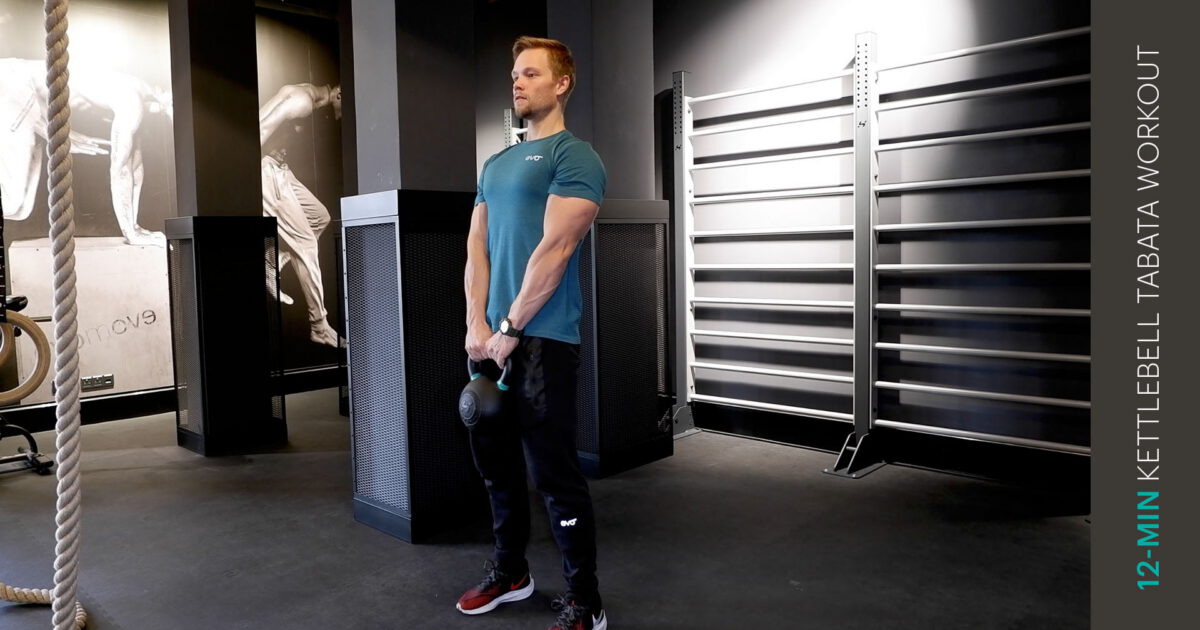 kettlebell Tabata workout 