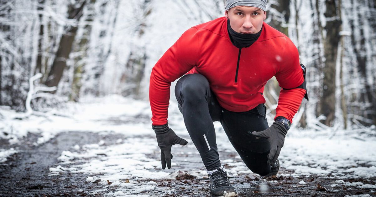 Training im Winter
