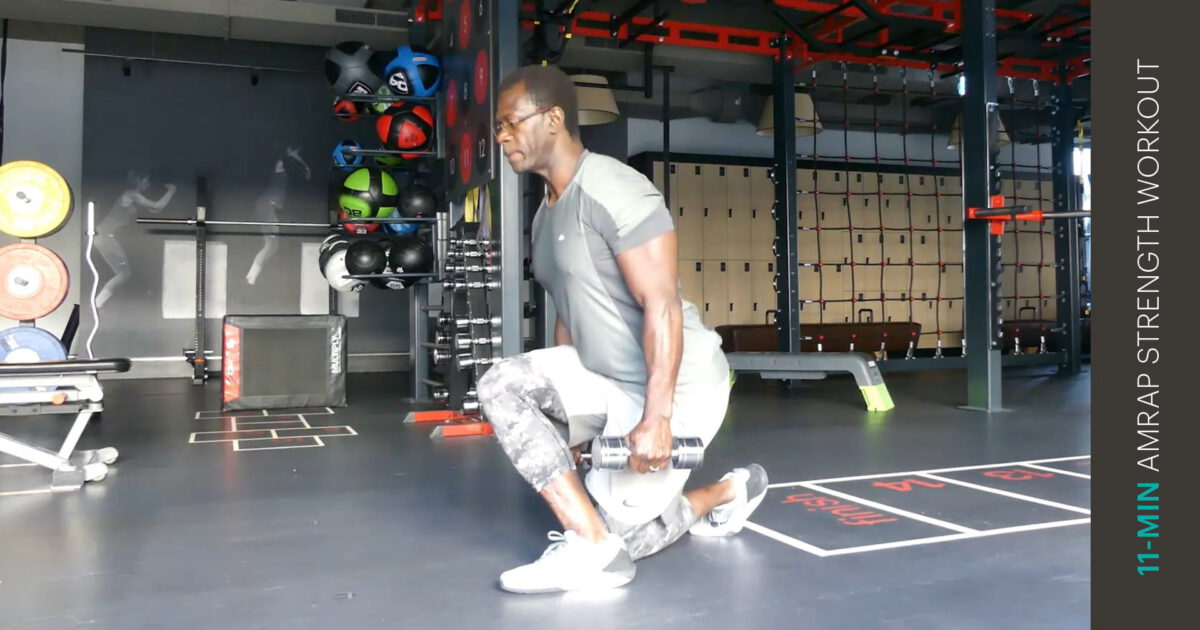 AMRAP strength workout