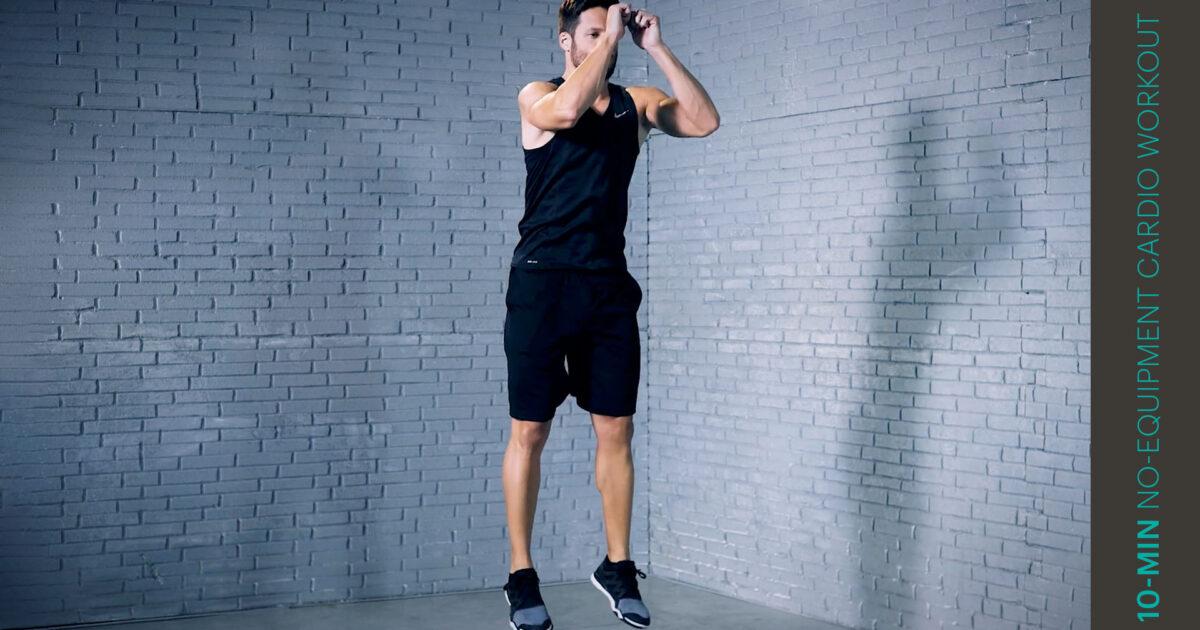 no-equipment cardio workout