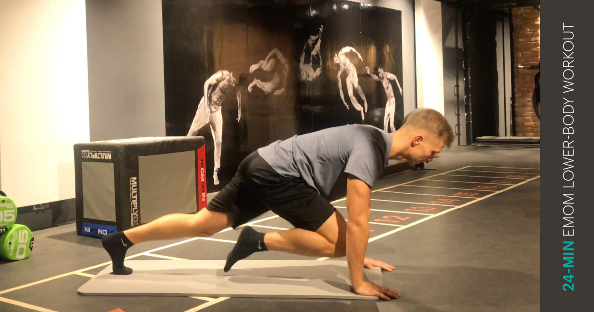 EMOM lower-body workout