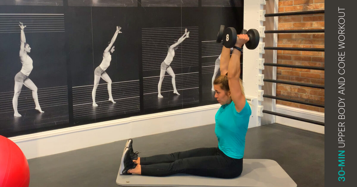 upper body and core workout