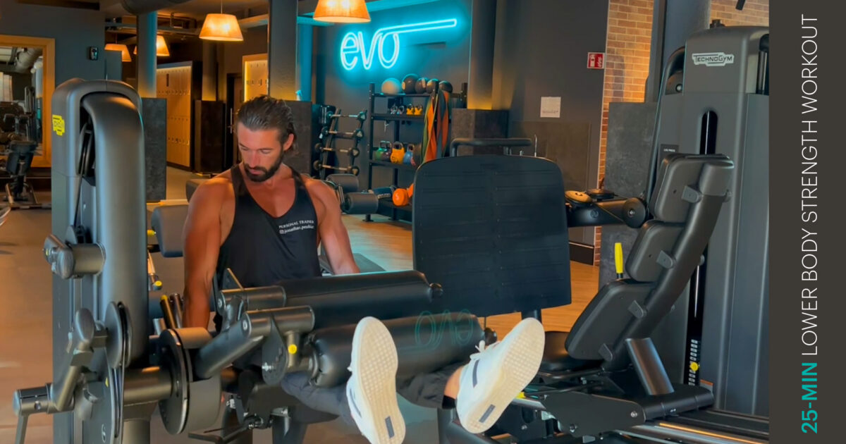 lower body strength workout
