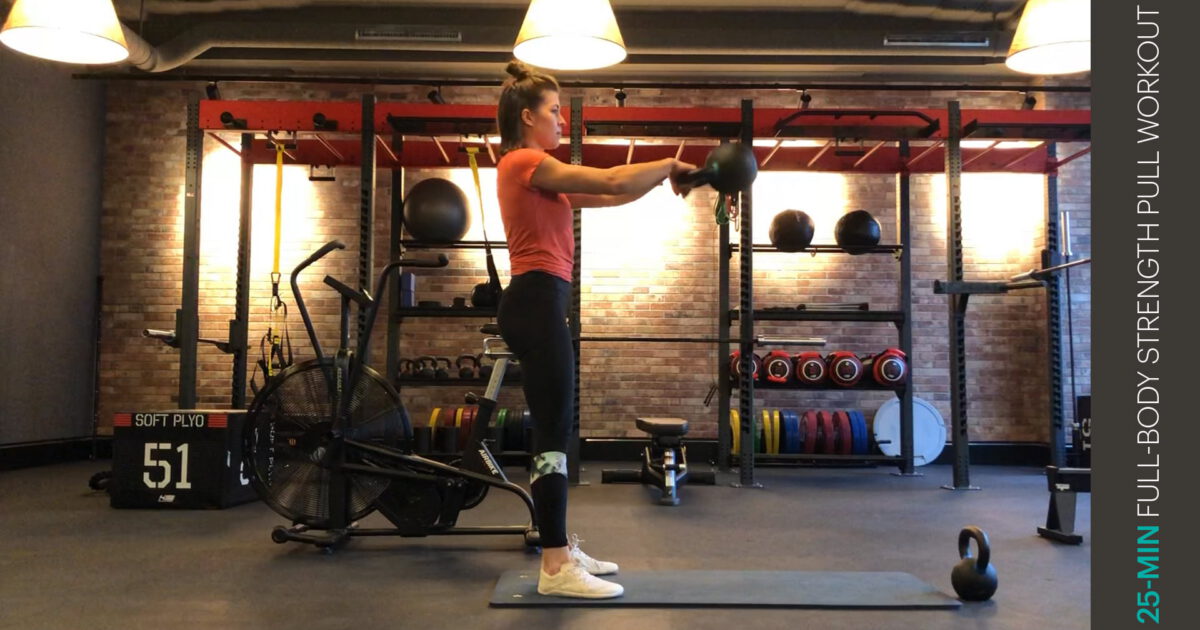 full-body strength pull workout