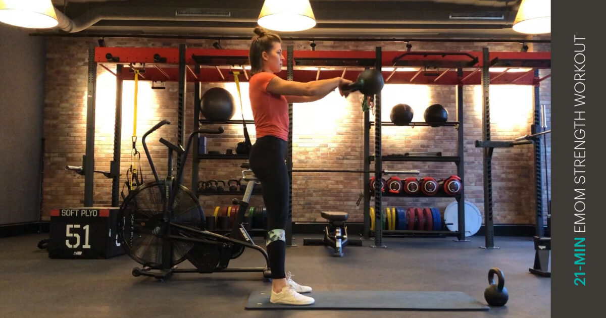 EMOM strength workout