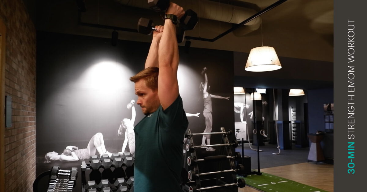strength EMOM workout