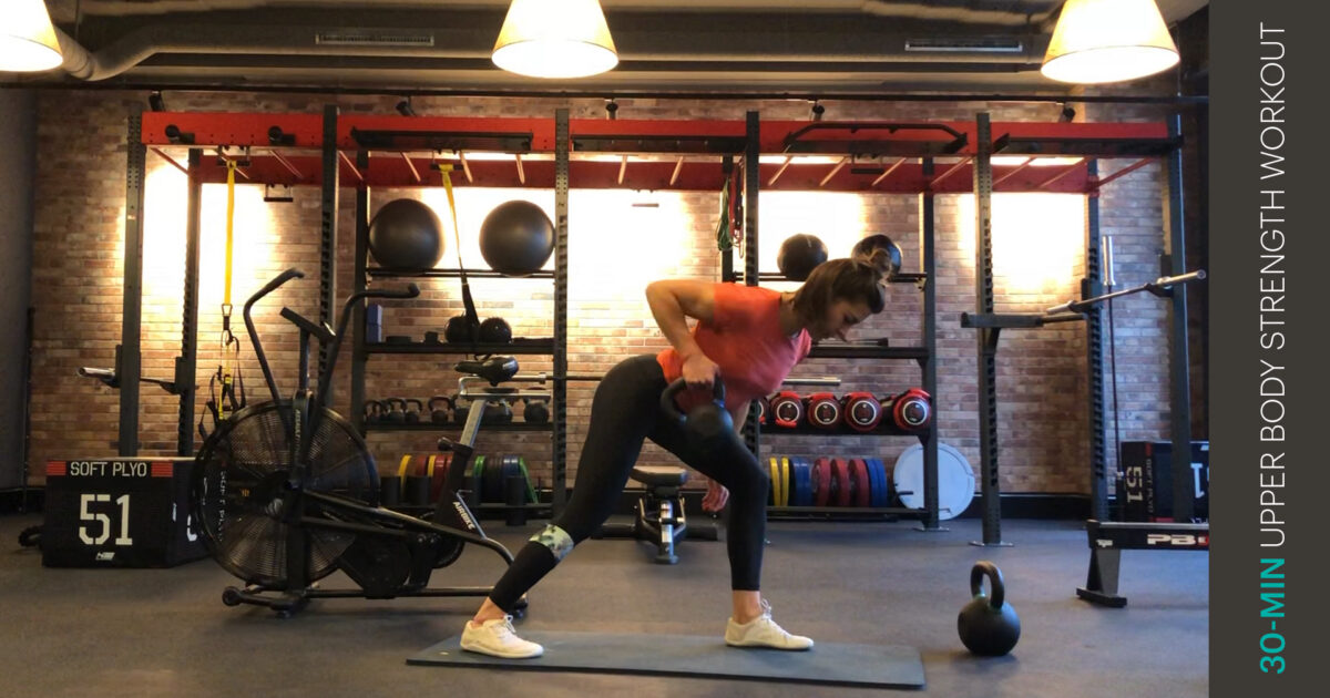 upper body strength workout