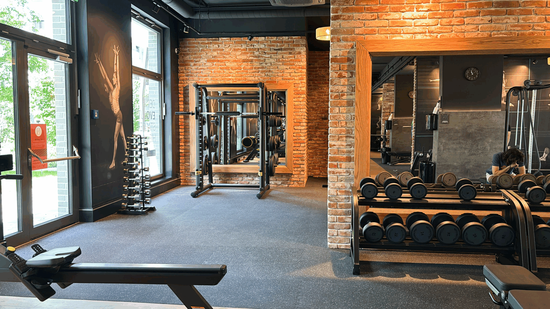 evo fitness Bruno-marek allee free weight area