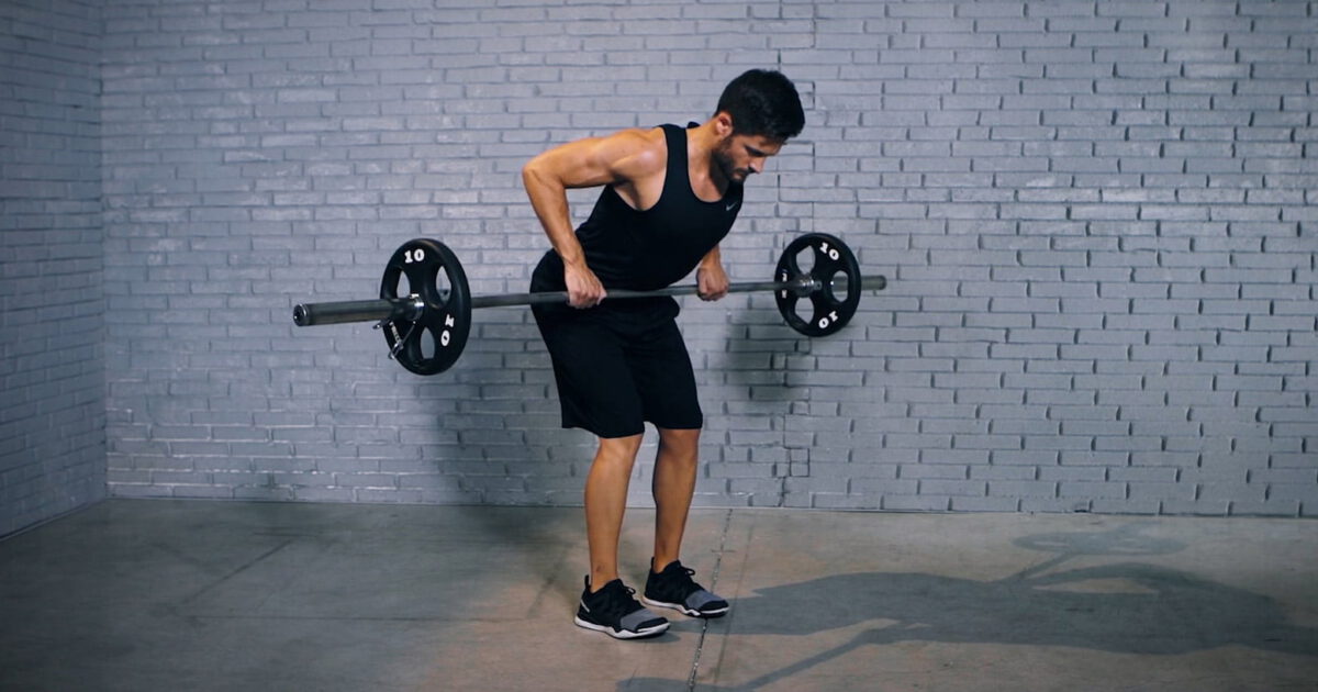 Tutorial: Barbell Deadlift Row