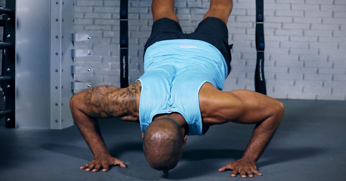 Tutorial: Inverted Push Up / Inverted Push-up