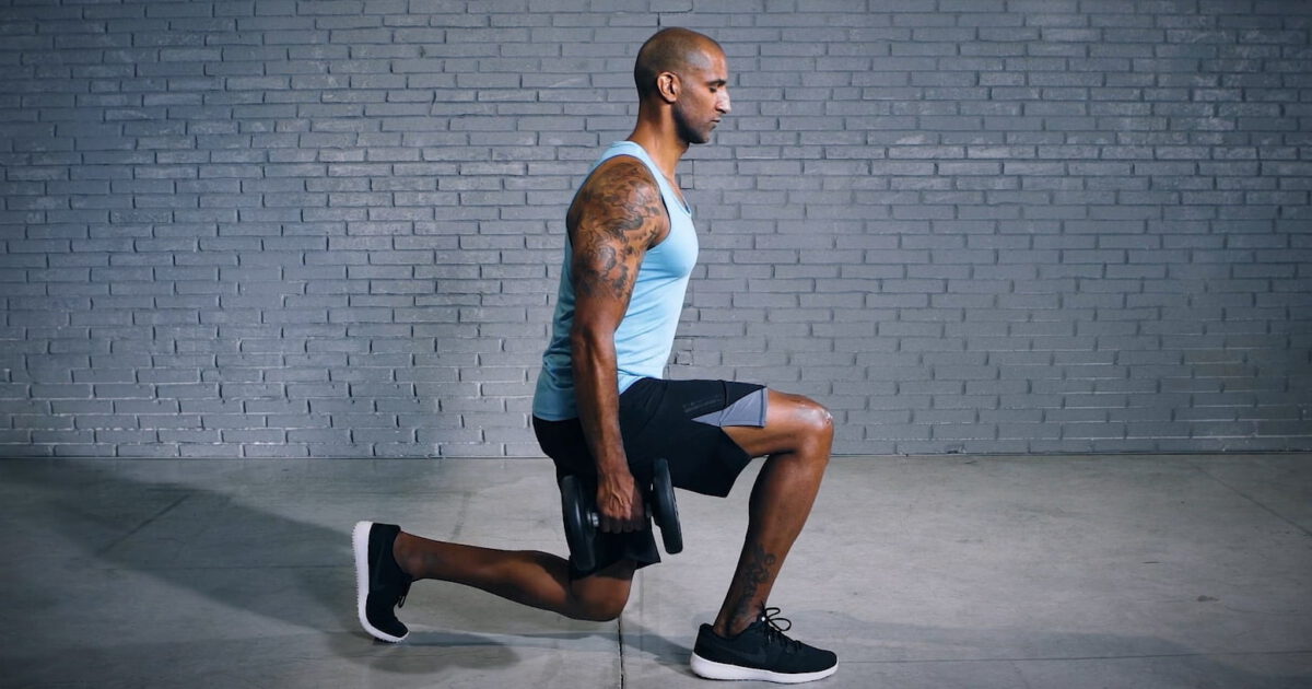 Tutorial: Dumbbell Lunge