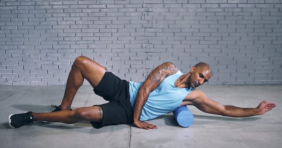 Tutorial: Foam roll - lats