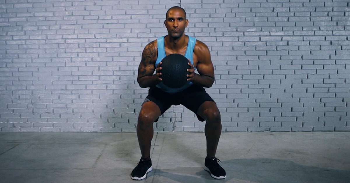 Tutorial: Med Ball Squat Jump