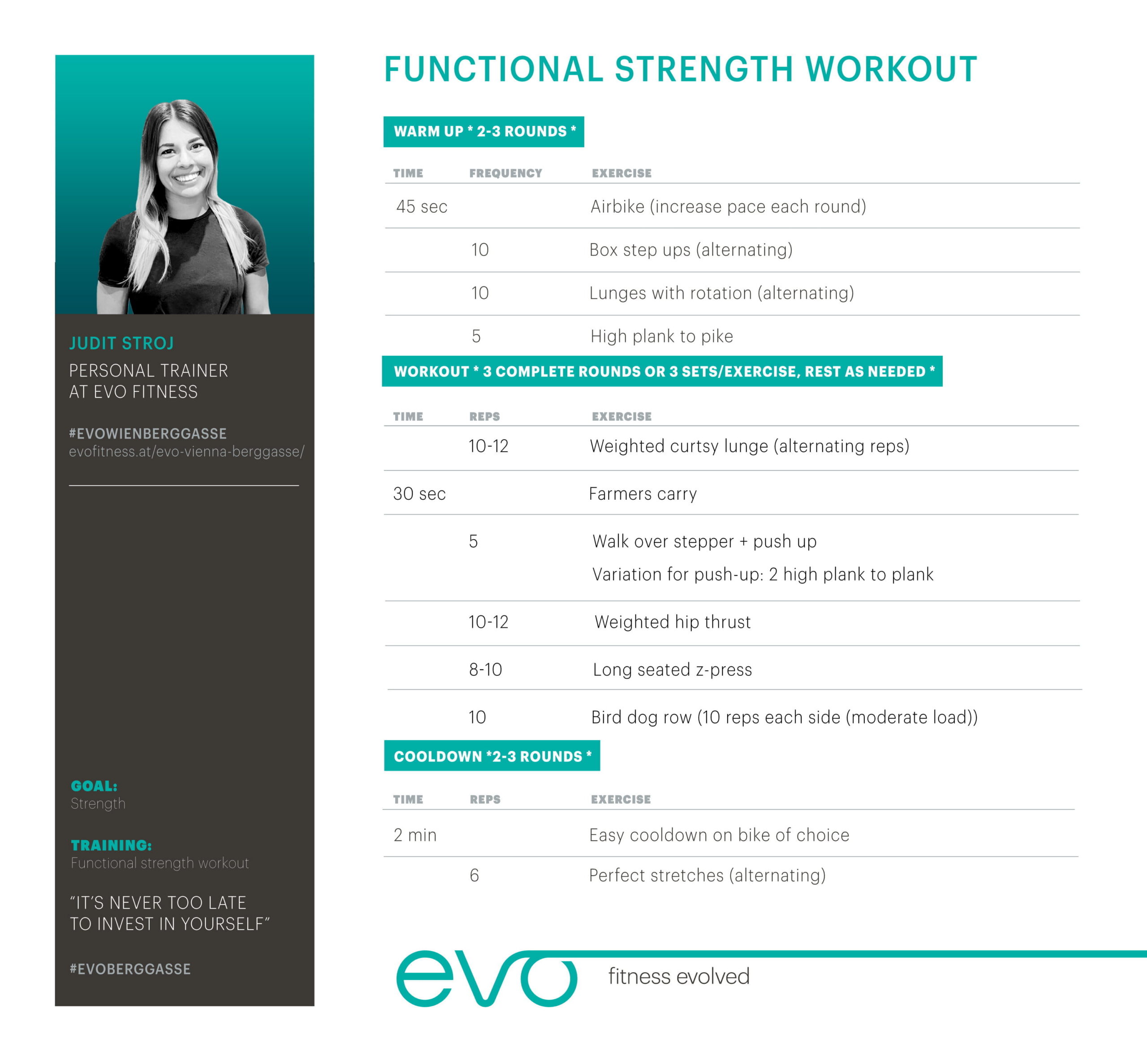 Judit's Functional Strength Workout